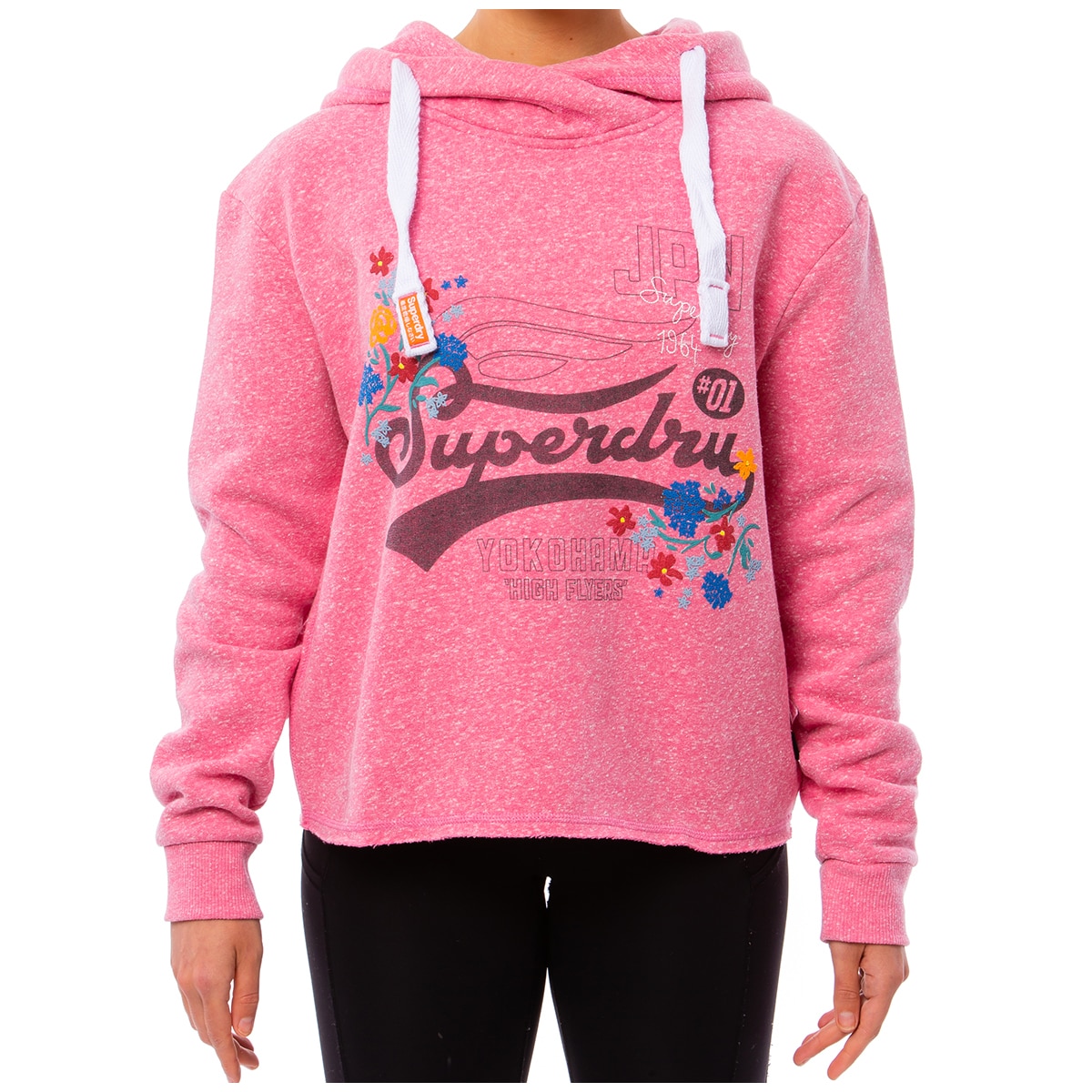 Superdry Women's Hoodie - Pink Lemonade