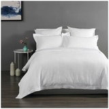Onkaparinga Yarra Waffle King Bed Quilt Cover Set White