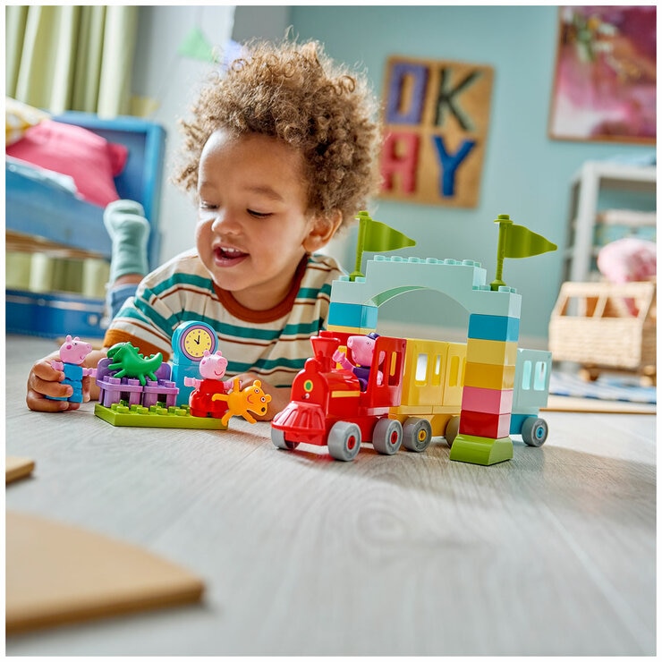 LEGO DUPLO Peppa Pig Train Ride with Grandpa Pig 10466