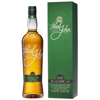 Paul John Classic Cask Strength Single Malt Indian Whisky 700ml