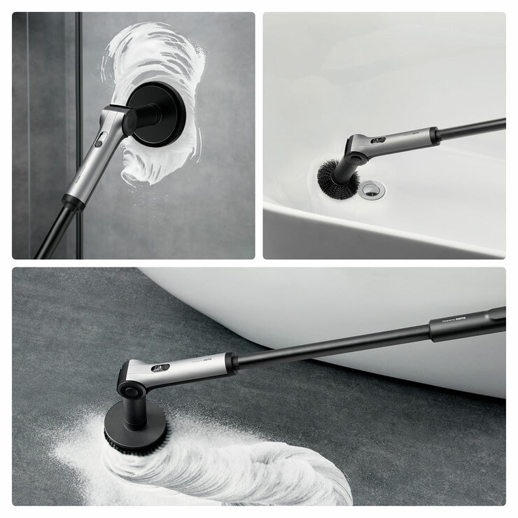 HOTO Flexi Cordless Spin Scrubber - QWQJA08