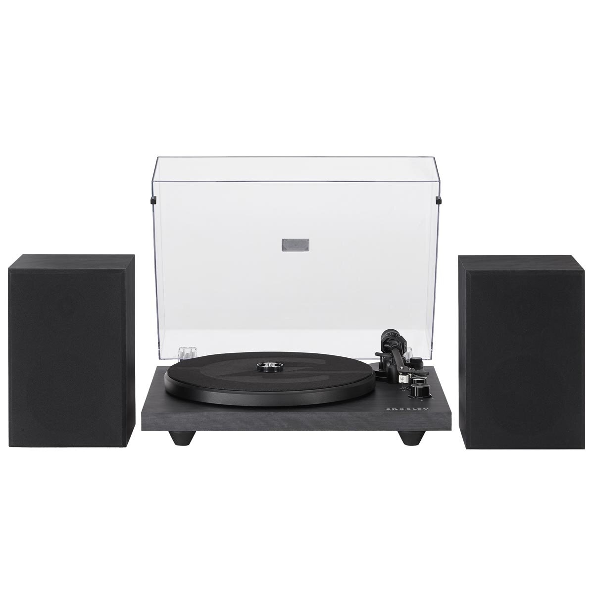 Crosley C62 Shelf System Black CRC62C-BK4
