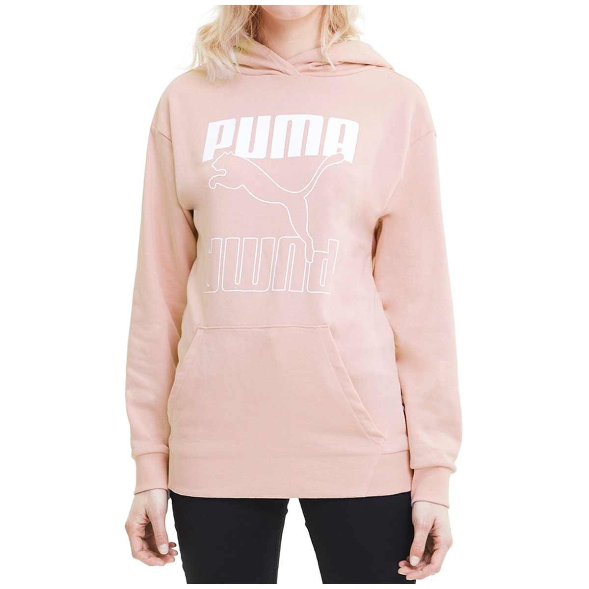 peach puma hoodie