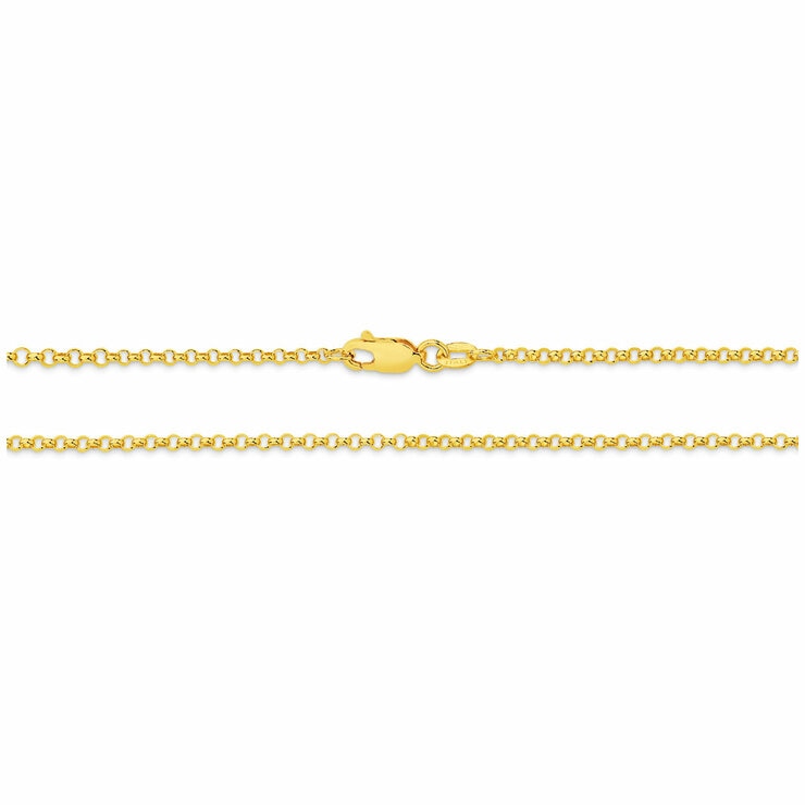 18KT Yellow Gold Belcher Bracelet 2g