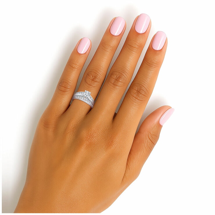 Platinum VS2 I 1.70ctw Round Diamond .70ctw Centre Bridal Set Platinum VS2 I 1.70ctw Round Diamond .70ctw Centre Bridal Set
