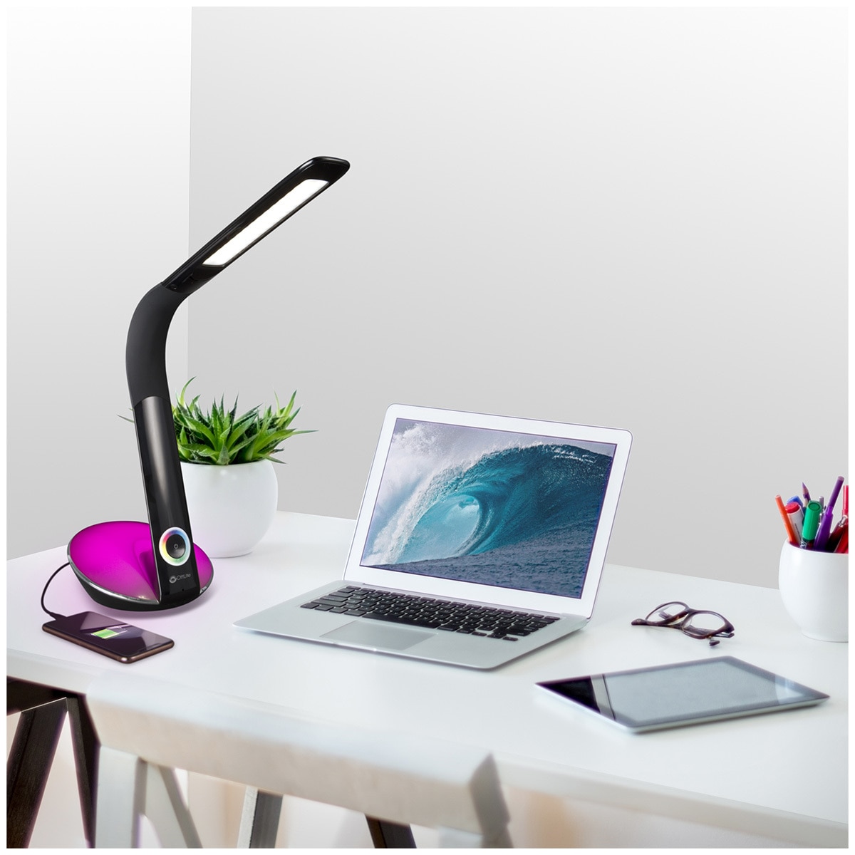 Ottlite Led Desk Lamp With Colour Changing Base Costco Australia