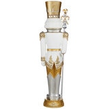 Christmas Grand Caucasian Nutcracker with LED Lights and Music 2.4m