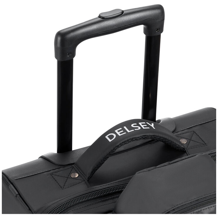 Delsey Wheeled Duffle Black Delsey Wheeled Duffle Black