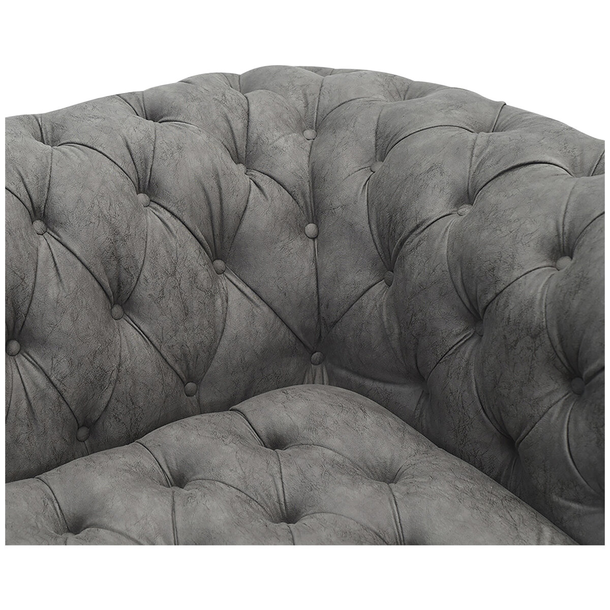 Moran Portia Illusion Fabric 3 Seater Sofa
