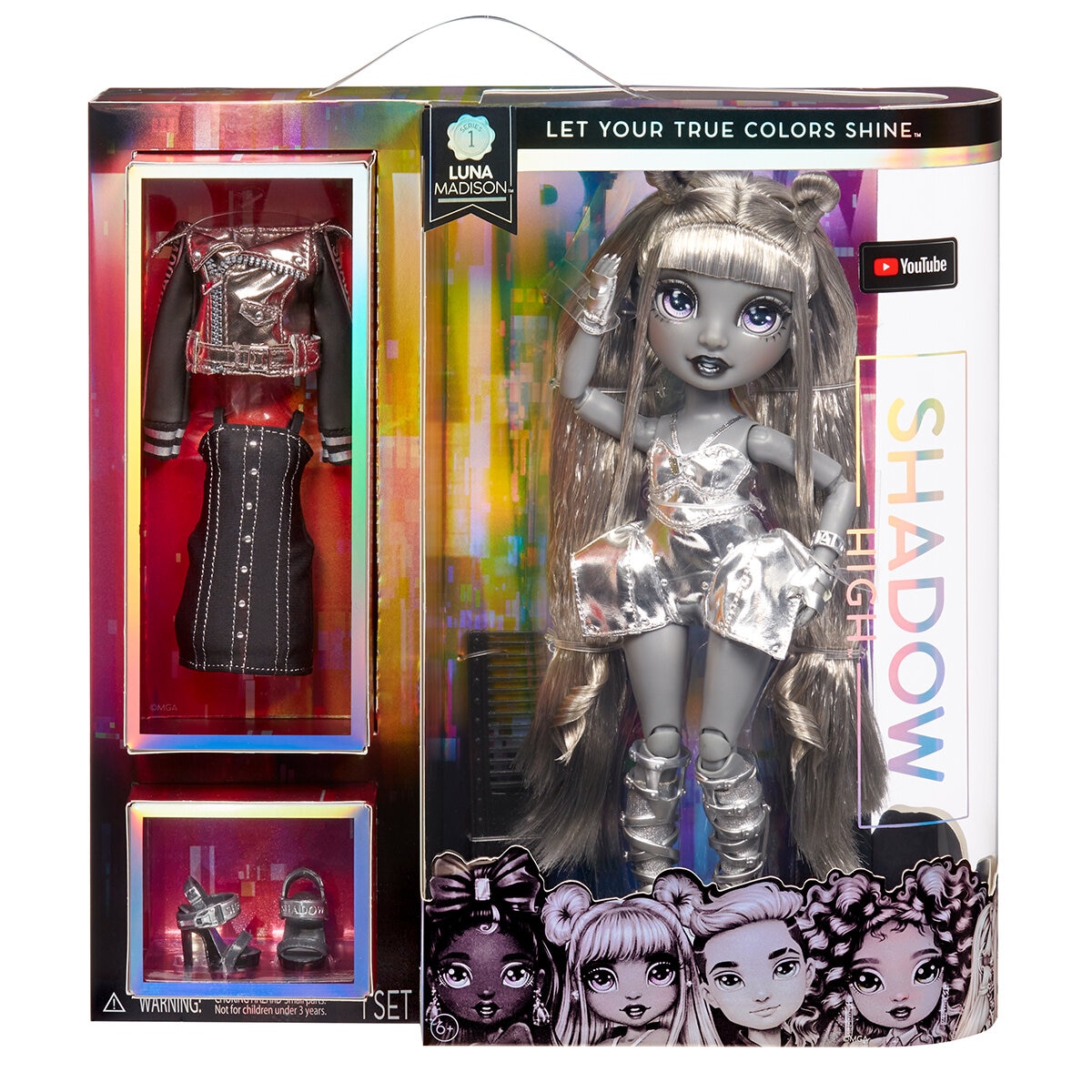 Rainbow High Shadow High Dolls Luna Madison