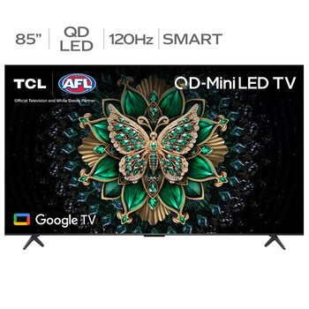 TCL 85 Inch C6K QD-Mini LED 4K Google TV 85C6K