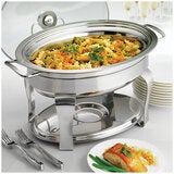 Tramontina Oval Stainless Steel Chafing Dish 3.9L