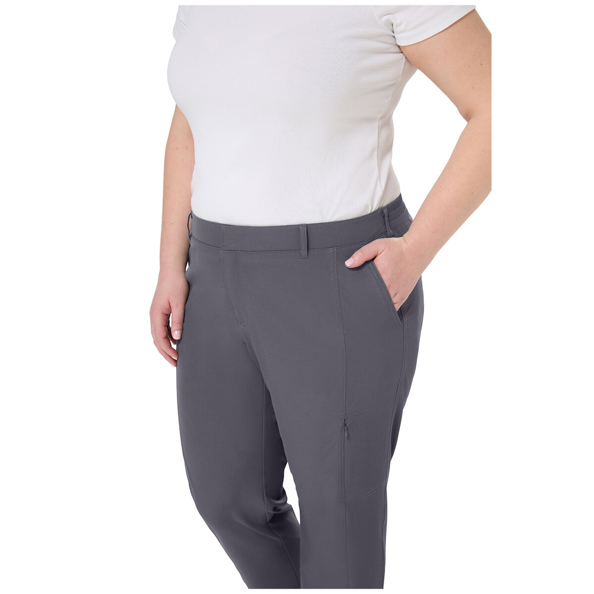 Kirkland Signature Women's Travel Pant Grey