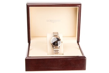 Longines Record Chronometer Rose Gold Two Tone Women's Watch L23215577