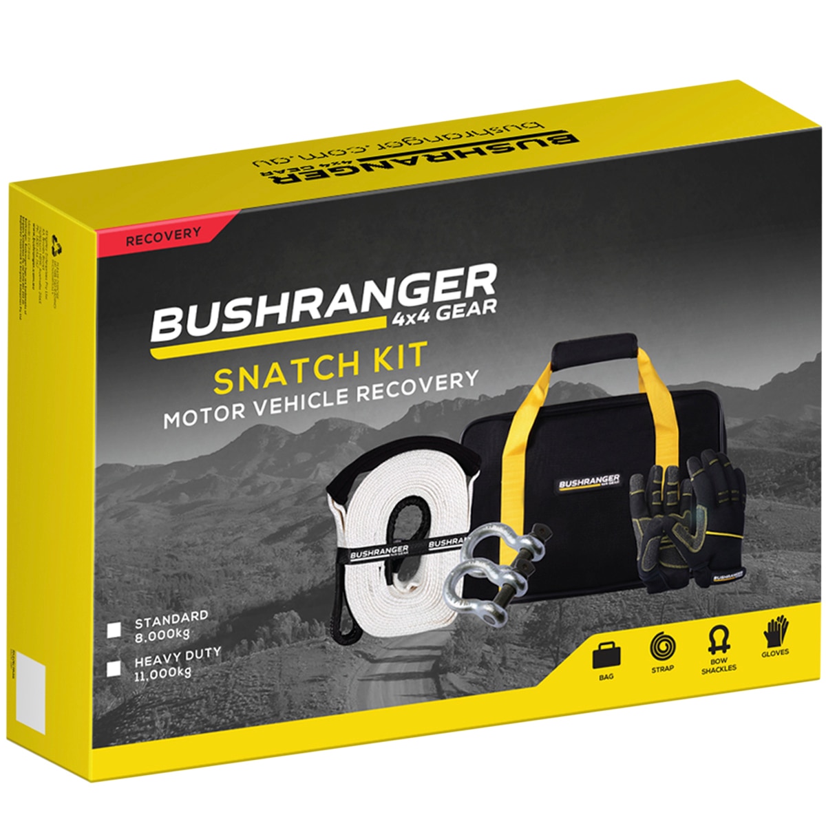 Bushranger Snatch Kit 8000 kg