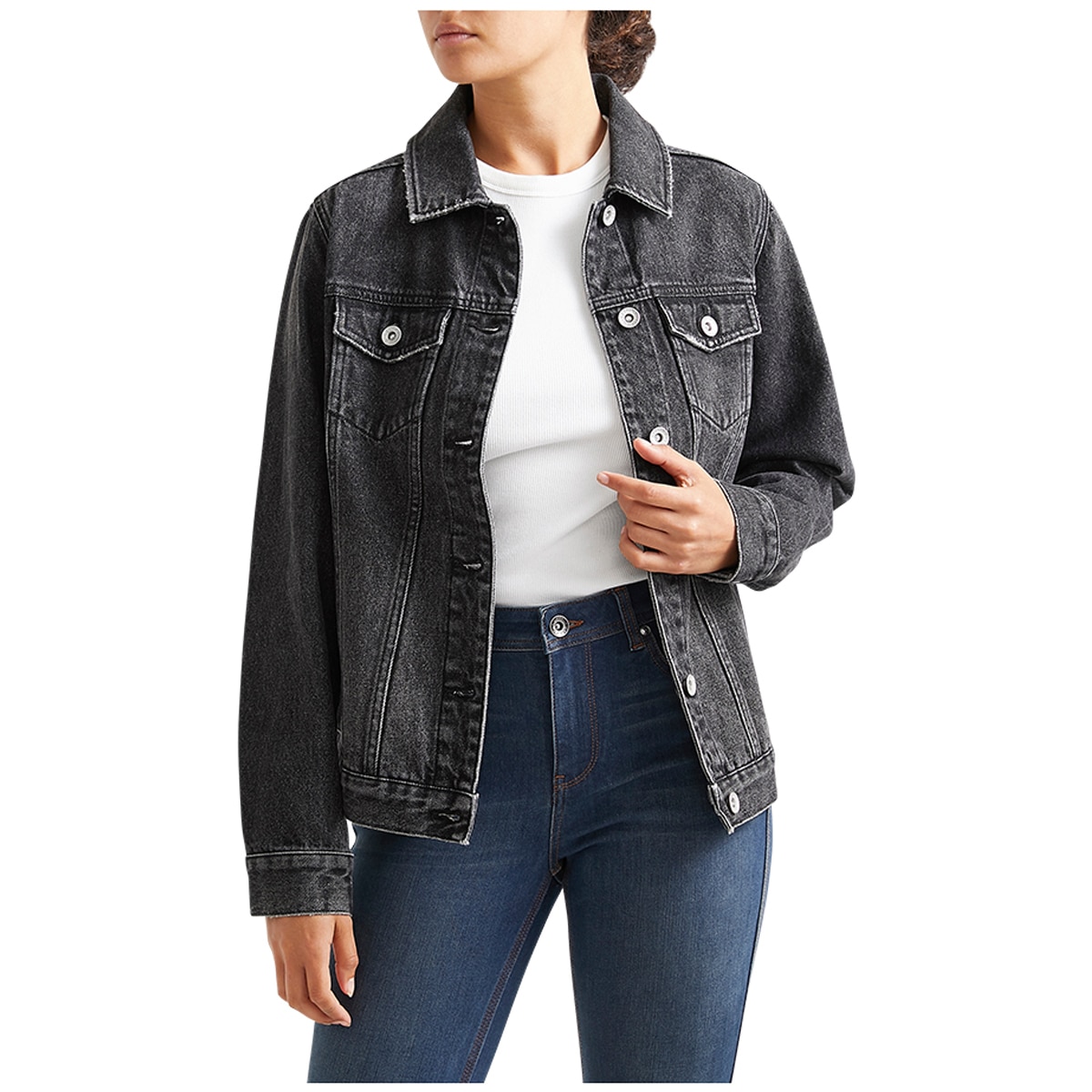 Bettina Liano Denim Jacket - Blackwash