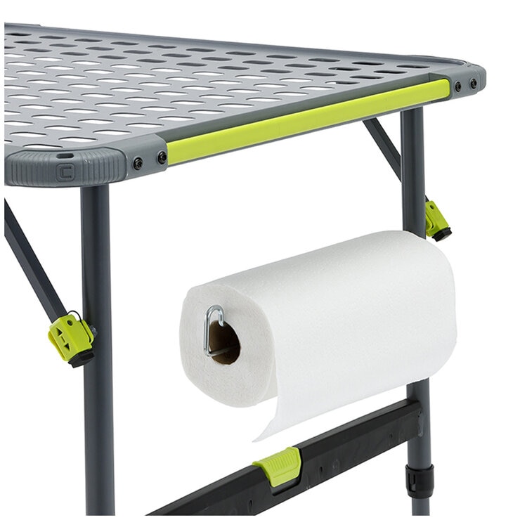 CORE Flexrail Camping Cook Table 157cm with Accessories