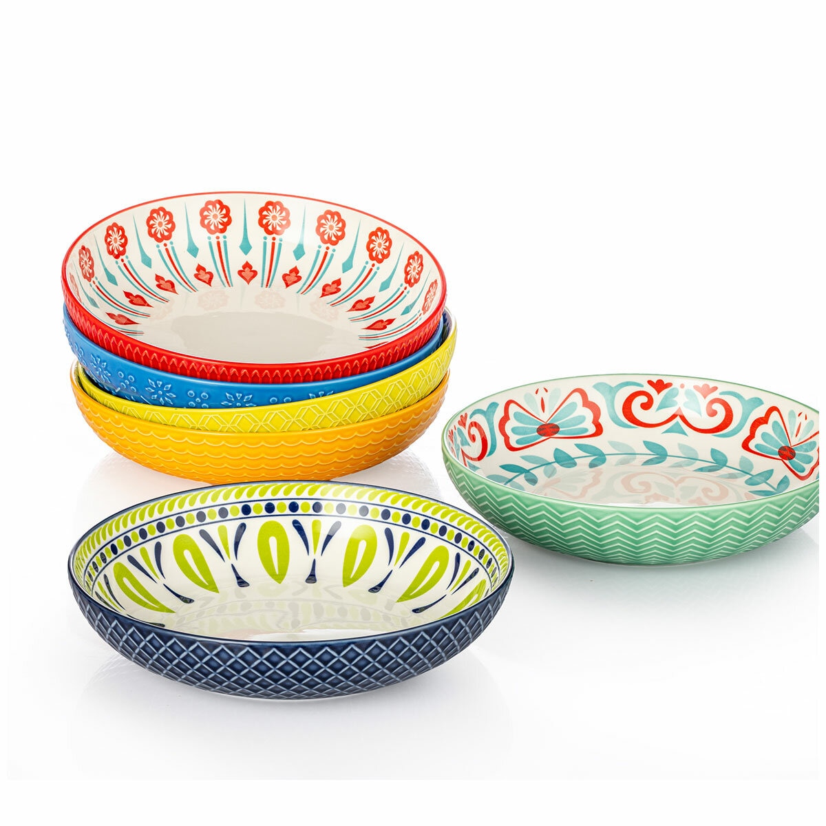 Signature Pasta Bowls 6 Piece Set