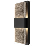 Artika Mazza Black Bubble Outdoor Wall Light