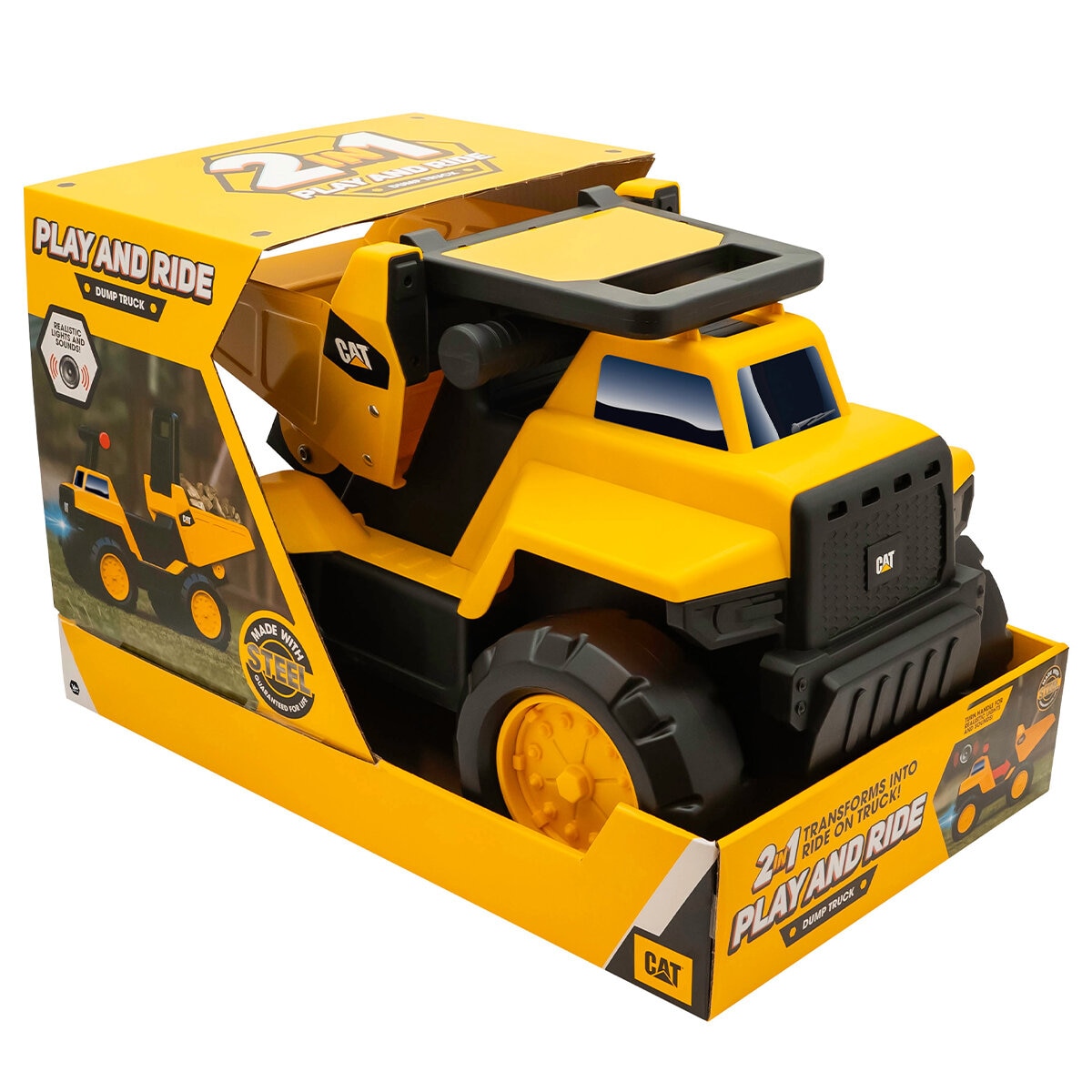 CAT Play and Ride Dump Truck
