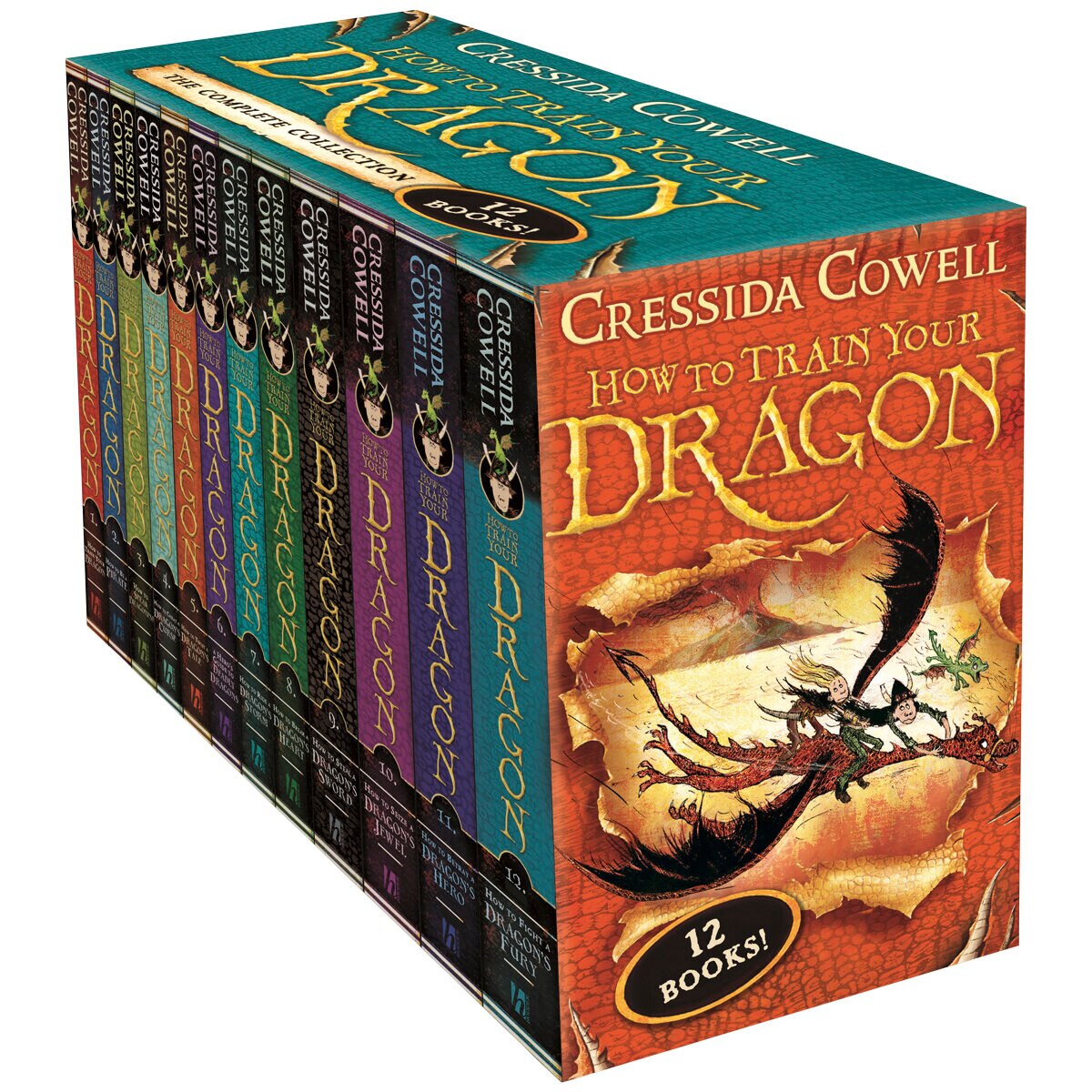 How To Train Your Dragon 12 Book Box Set
