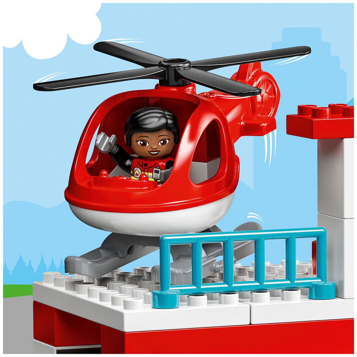LEGO Duplo Fire Station and Helicopter 10985