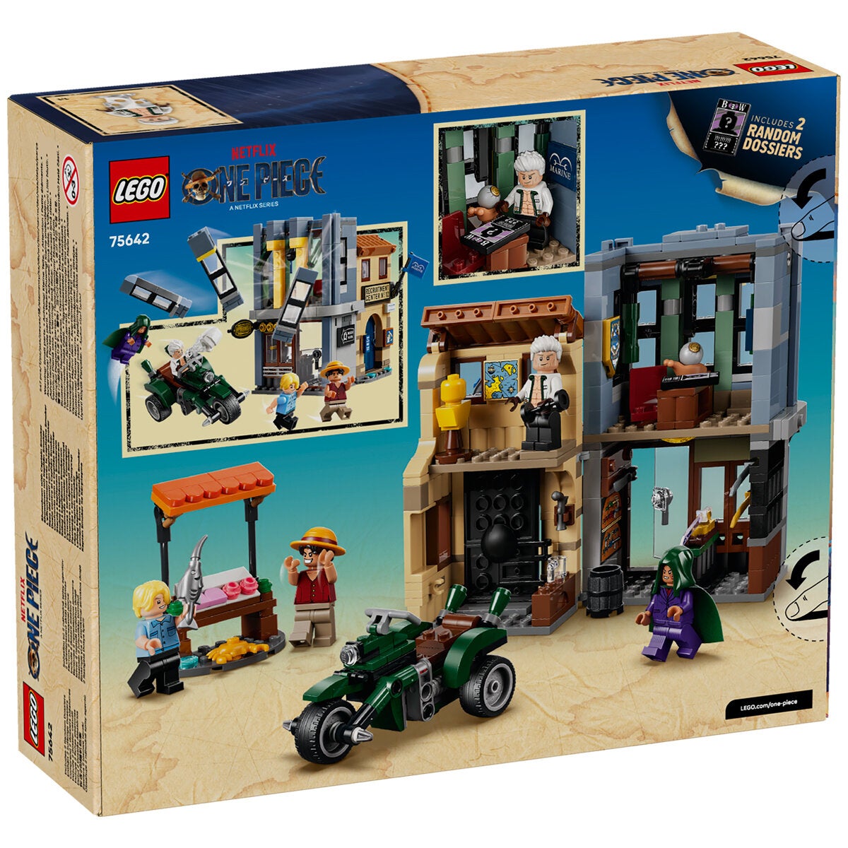 LEGO One Piece Showdown with Captain Smoker 75642