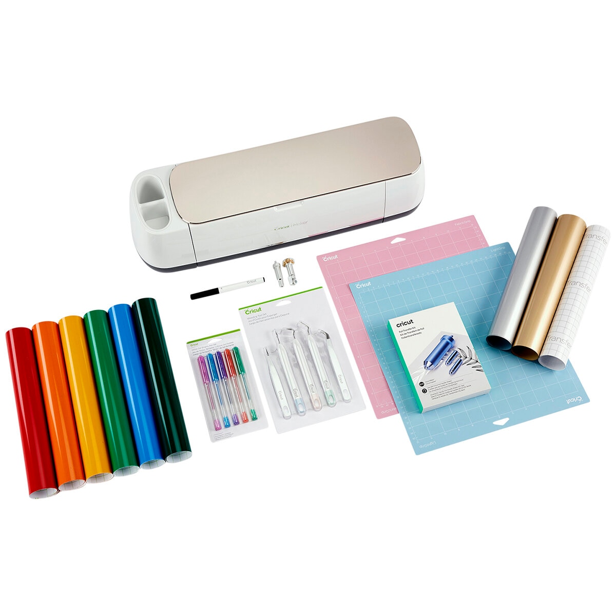 Cricut Maker Machine Bundle with Tools and Materials Co...