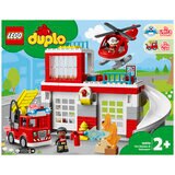 LEGO Duplo Fire Station and Helicopter 10989