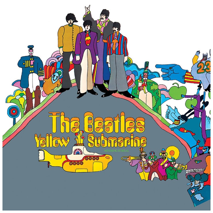 The Beatles Yellow Submarine Vinyl Album The Beatles Yellow Submarine Vinyl Album