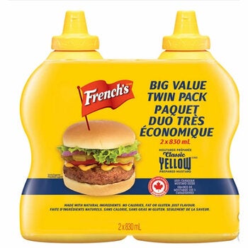 French's Mustard 2 x 850g French's Mustard 2 x 850g