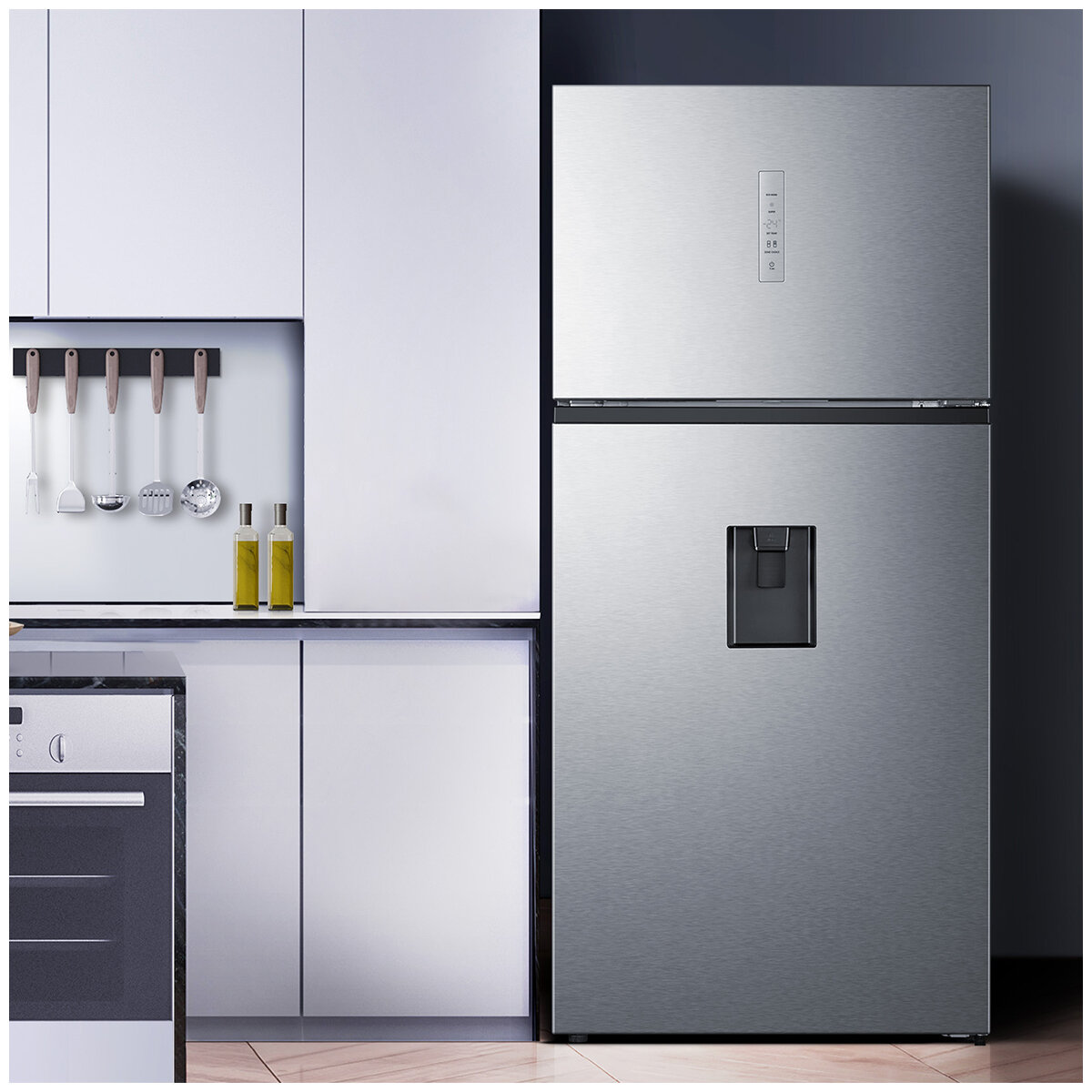 Hisense 496L Top Mount Fridge Silver HRTF497SW