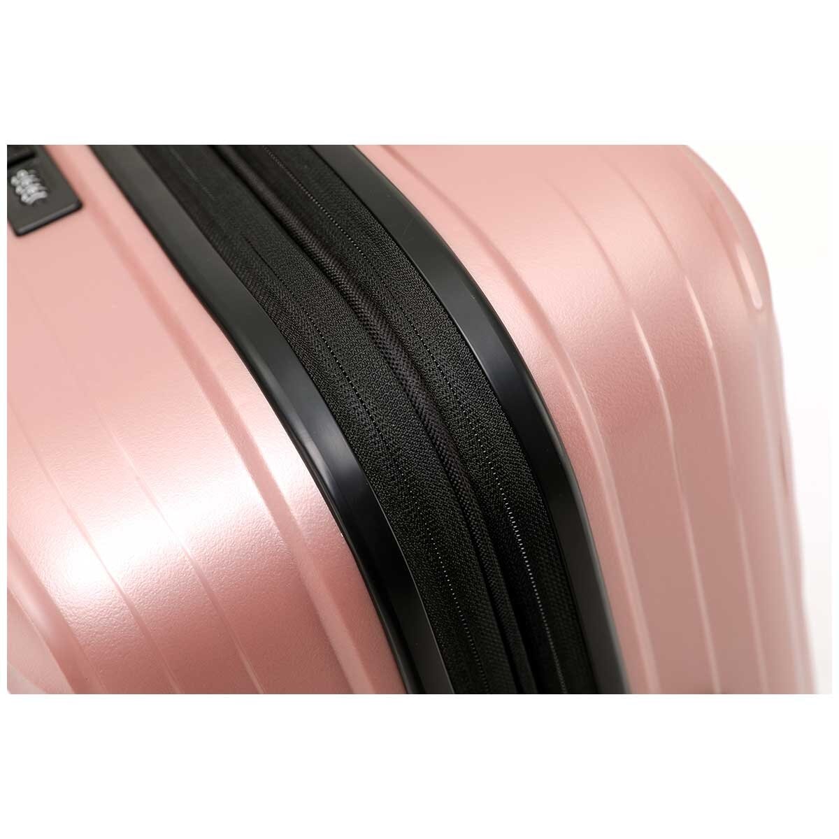 Tosca Eclipse 3 Piece Luggage Set Rose Gold
