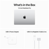Macbook Pro 14 Inch With M3 Chip 8 Core CPU 10 Core GPU 1TB Silver
