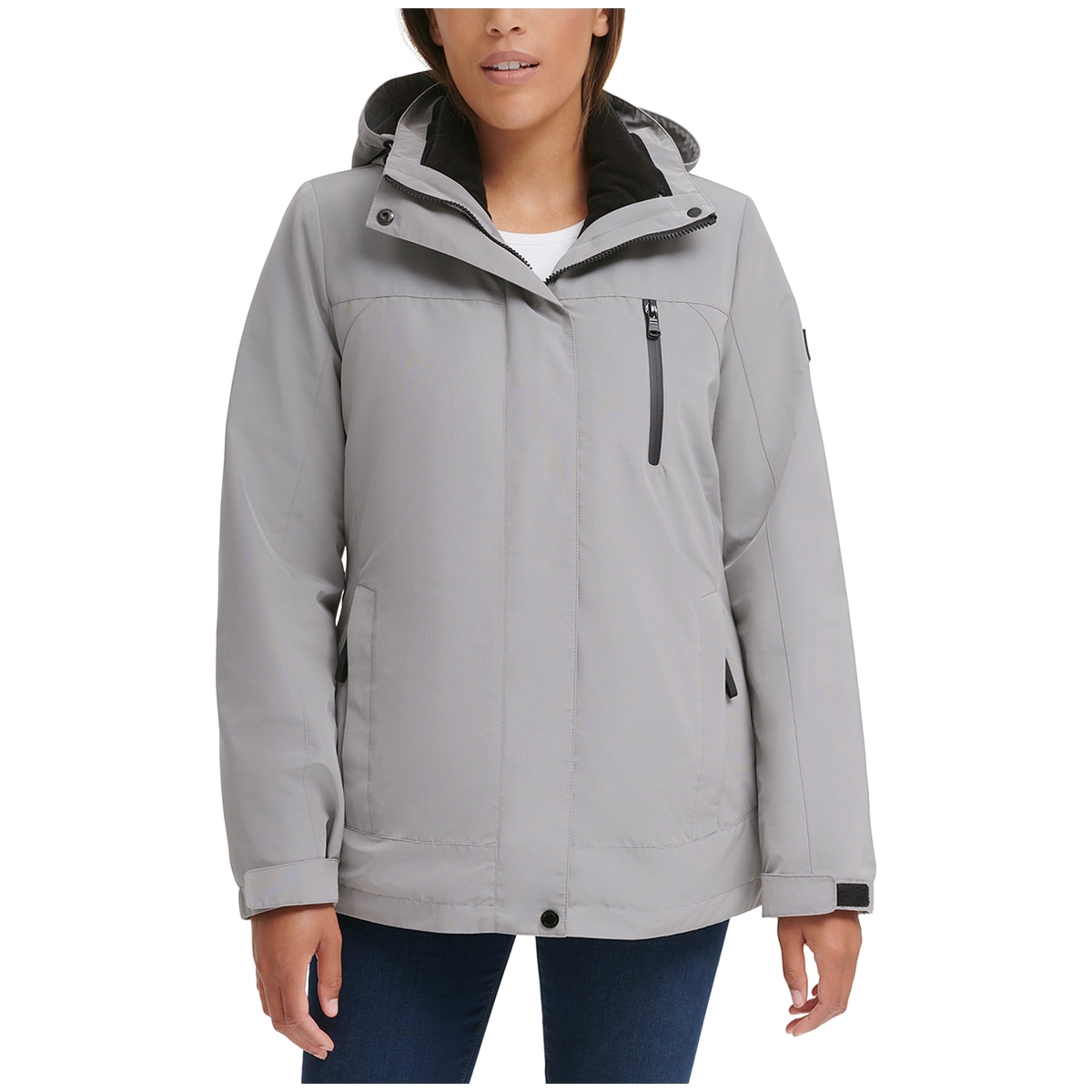 3-in-1 water resistant hooded jacket - Calvin Klein, got this at