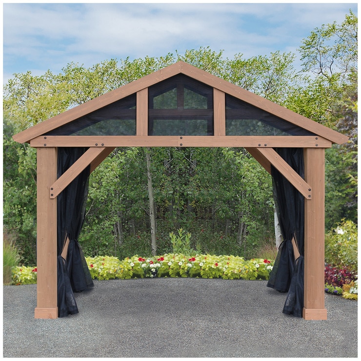 Yardistry 4.26 x 3.66 m Gazebo Mesh Kit Costco Australia