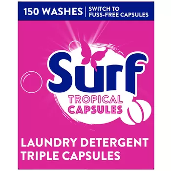 Surf Tropical Laundry Capsules 3 x 50 pack
