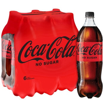 Coca-Cola No Sugar 6 x 1.25L