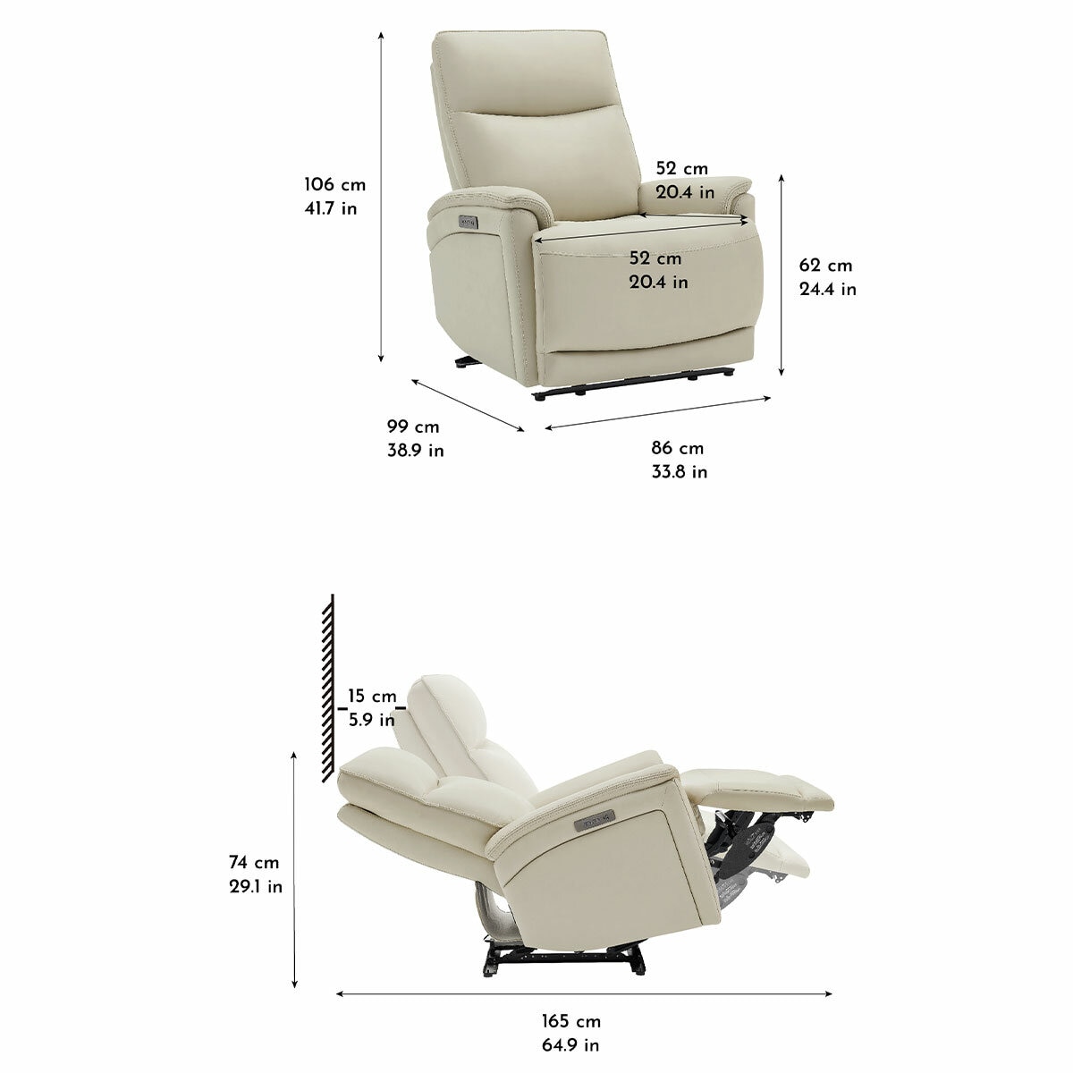 Gilmancreek Leather Recliner Gilmancreek Leather Recliner