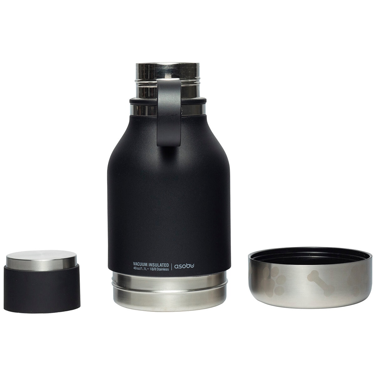 ASOBU Bottle With Dog Bowl Black Costco Australia