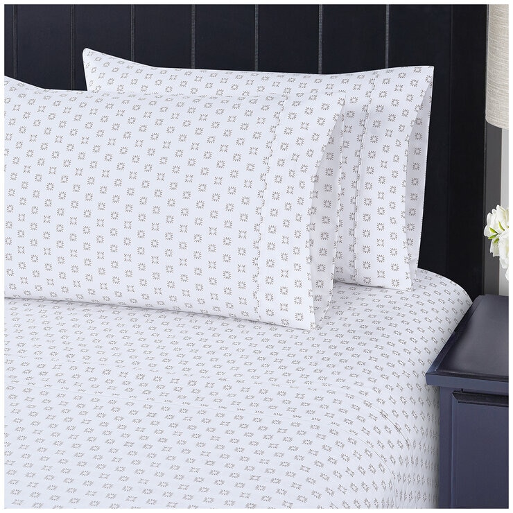 South Point Home Fashions Microfiber 4 Piece Sheet Set King Single