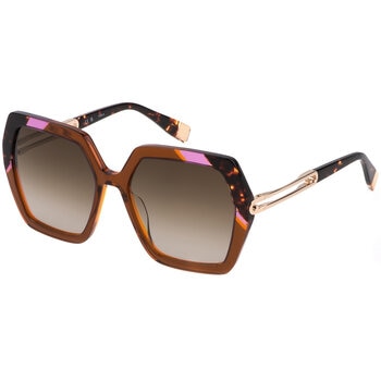 Costco - Furla Sunglass SFU692 Shiny Rose Gold Women's Sunglasses