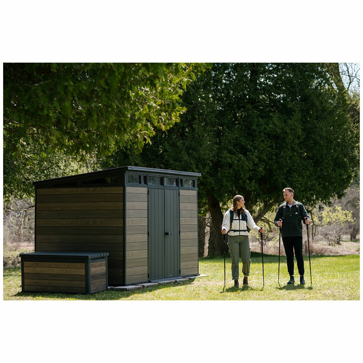 Keter Signature Pent Shed 3.4M x 2.2M Keter Signature Pent Shed 3.4M x 2.2M
