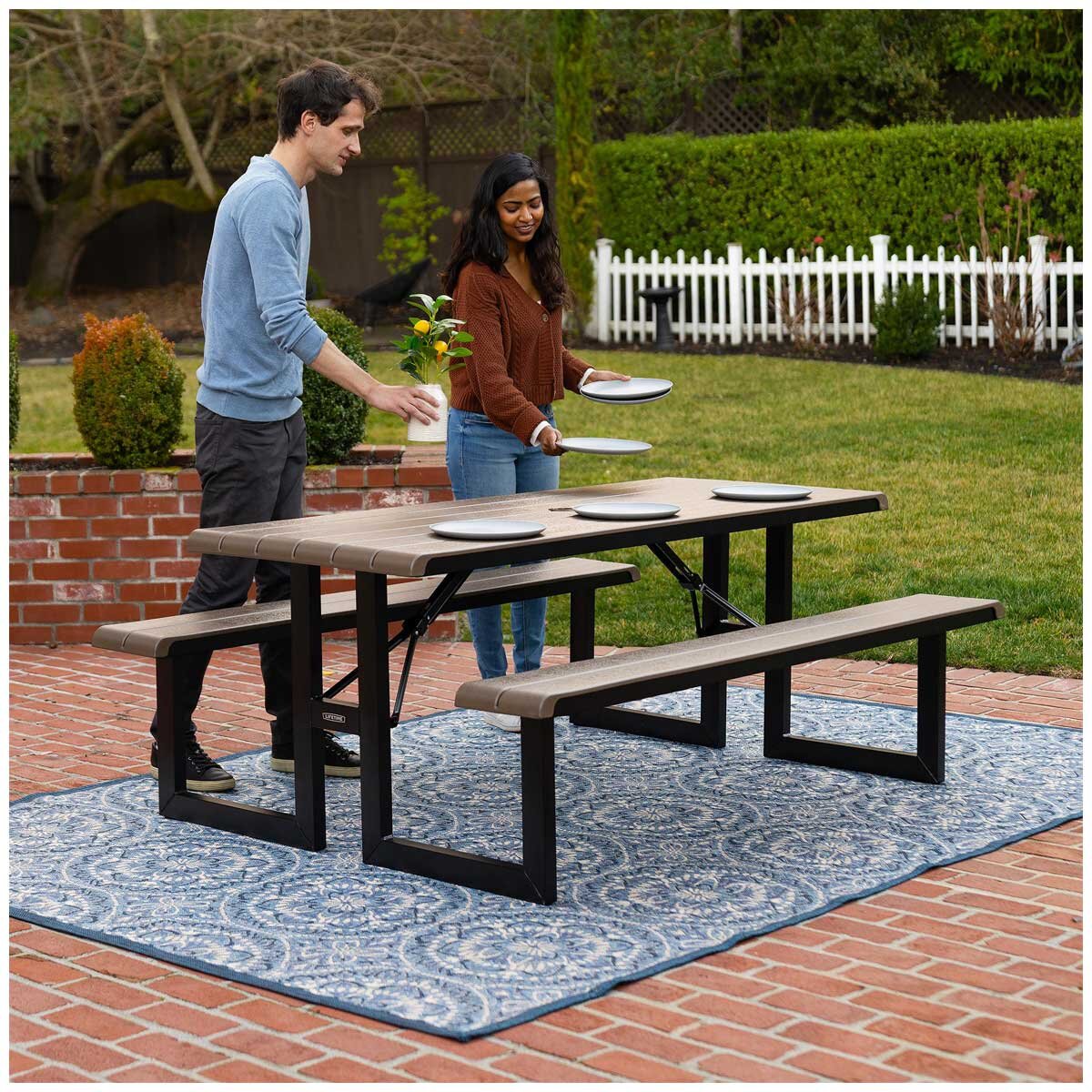 Lifetime Folding Picnic Table
