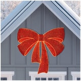 Glitter Mesh Bow LED 122cm