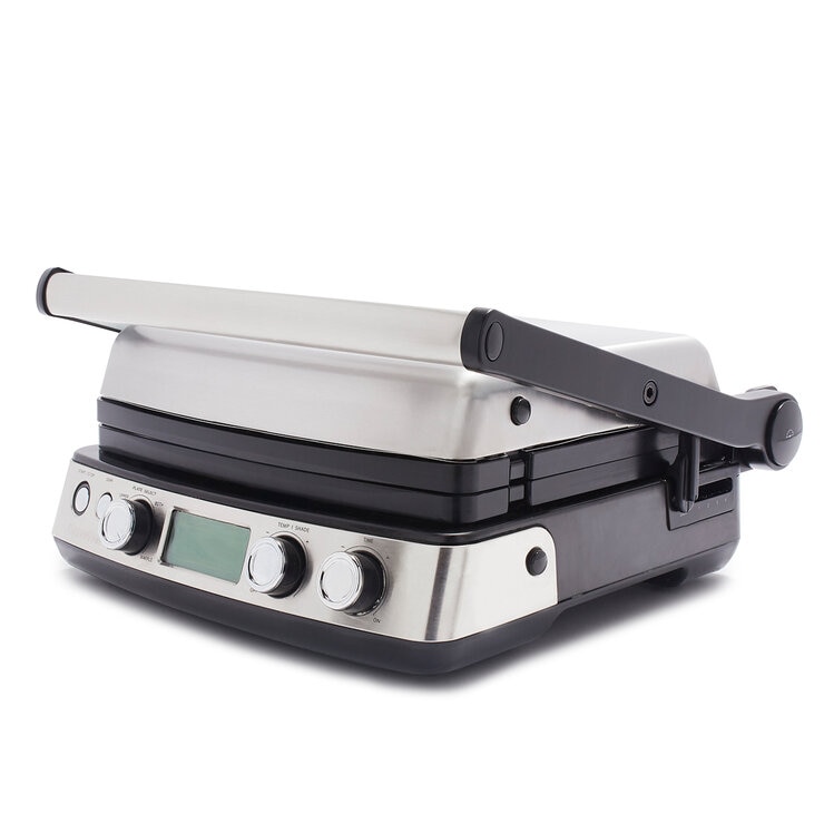 GreenPan Elite Contact Grill CC006847-001 Stainless Steel GreenPan Elite Contact Grill CC006847-001 Stainless Steel