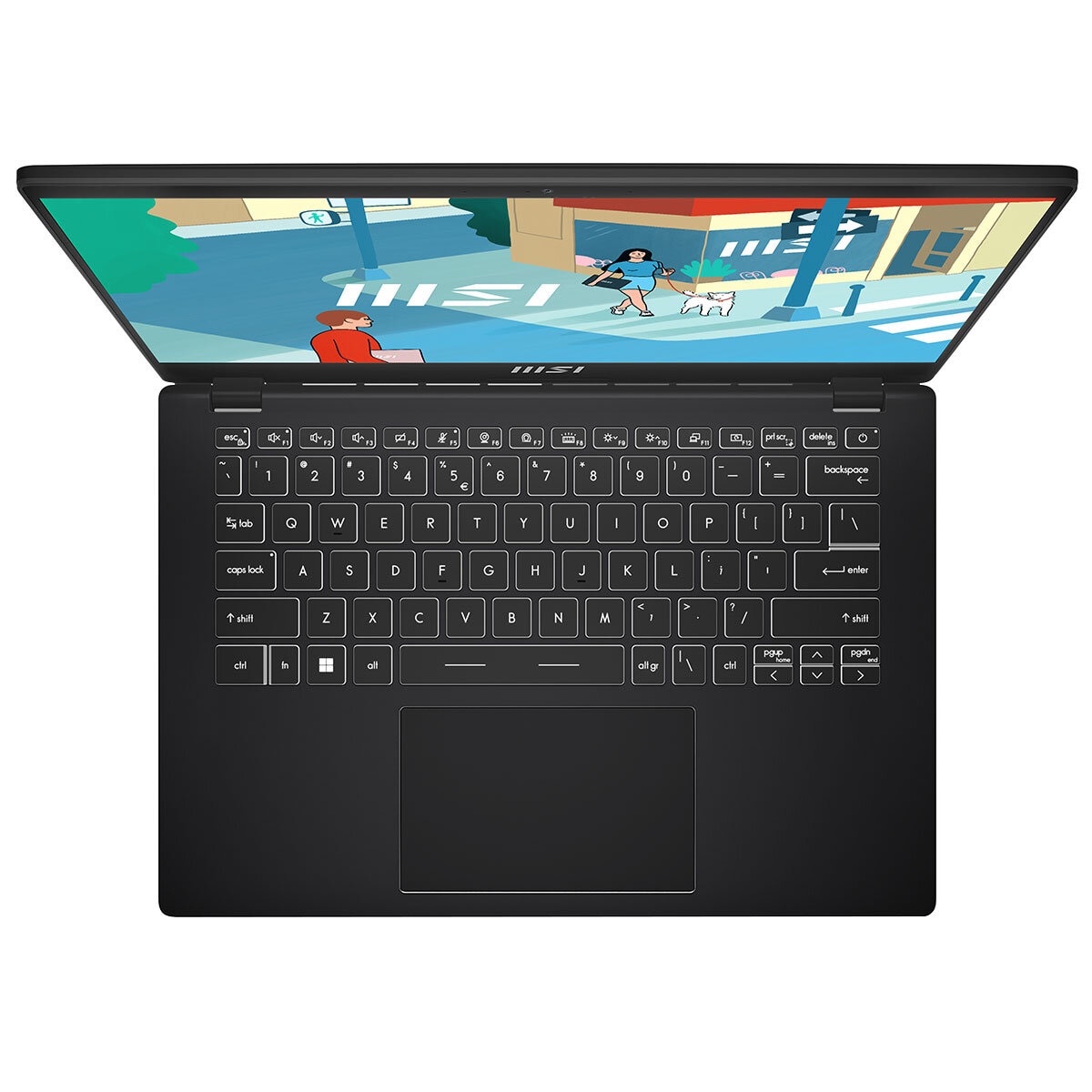 MSI Modern 14 Inch Laptop Ryzen 5 C7M-248AU