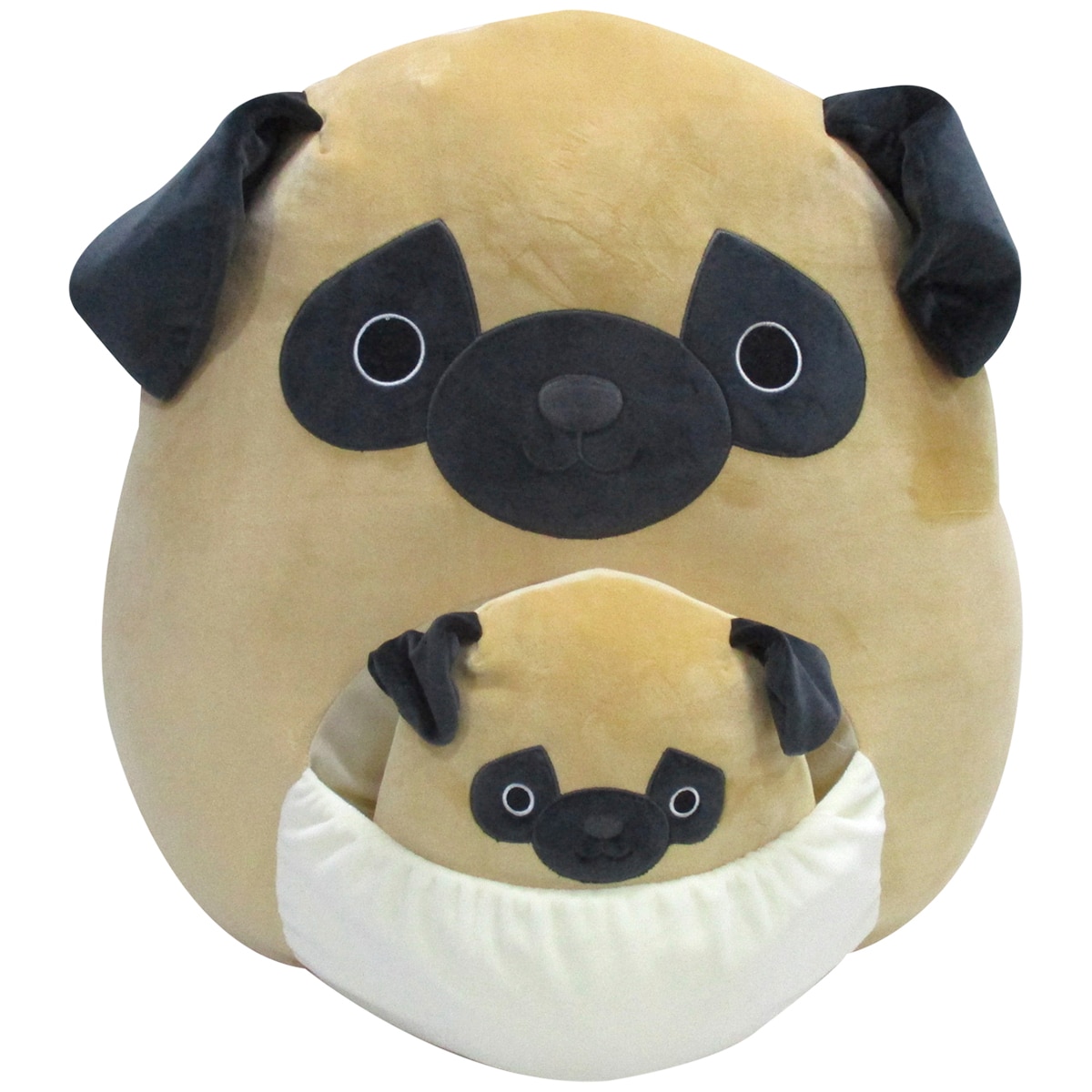 Squishmallows Prince The Pug 16 Plush Red Bandana Kellytoys ToyWiz ...