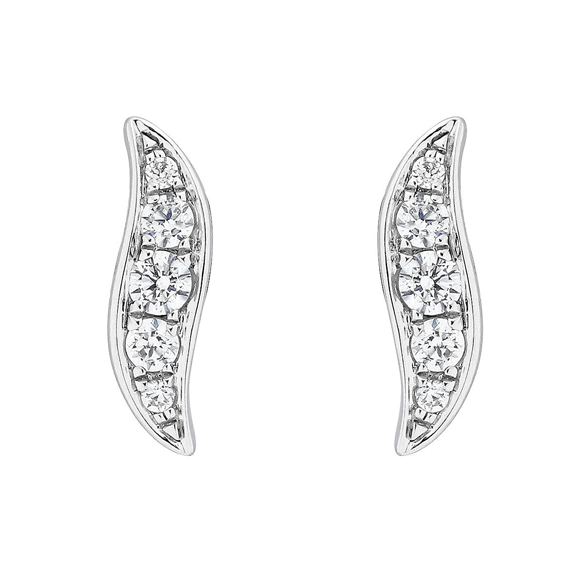 Costco white shop gold earrings