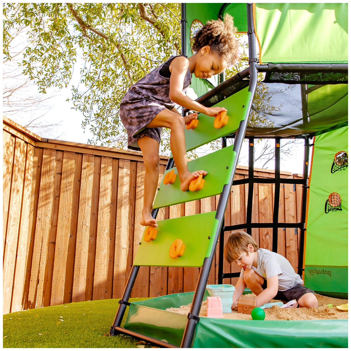 gobaplay SummitPro Climbing Tower With Slide